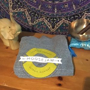 Moose Jaw crew neck logo sweatshirt